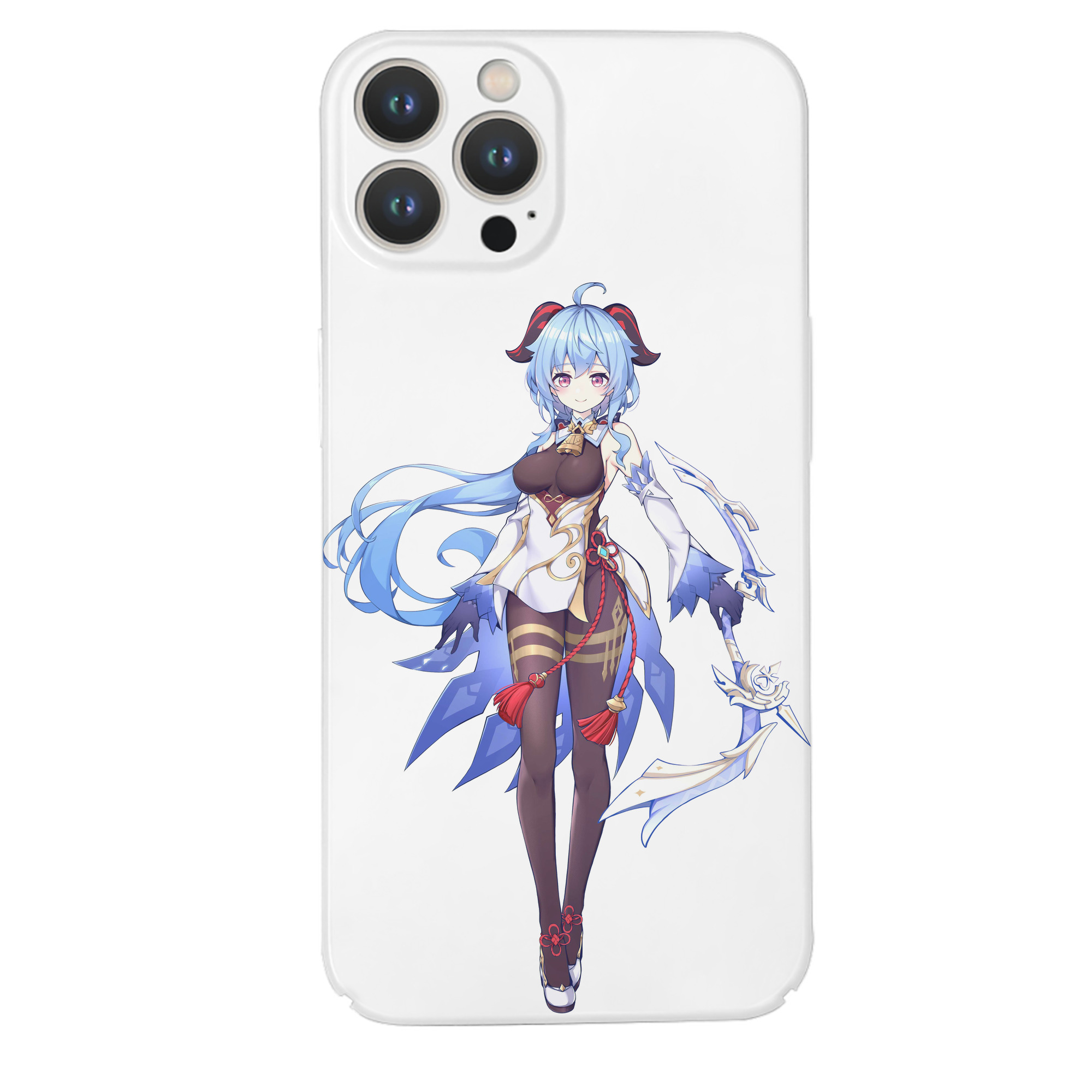 げんし神 甘雨 かんう genshin Ganyu 【iPhone 14シリーズ対応】ハードケース
